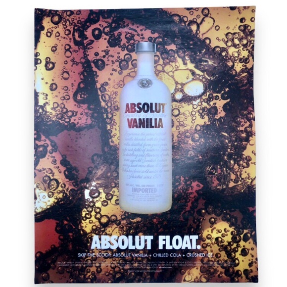 🟢[Absolut Vodka] ABSOLUT FLOAT Original 2003 Vintage Magazine Advertisement - Picture 3 of 10